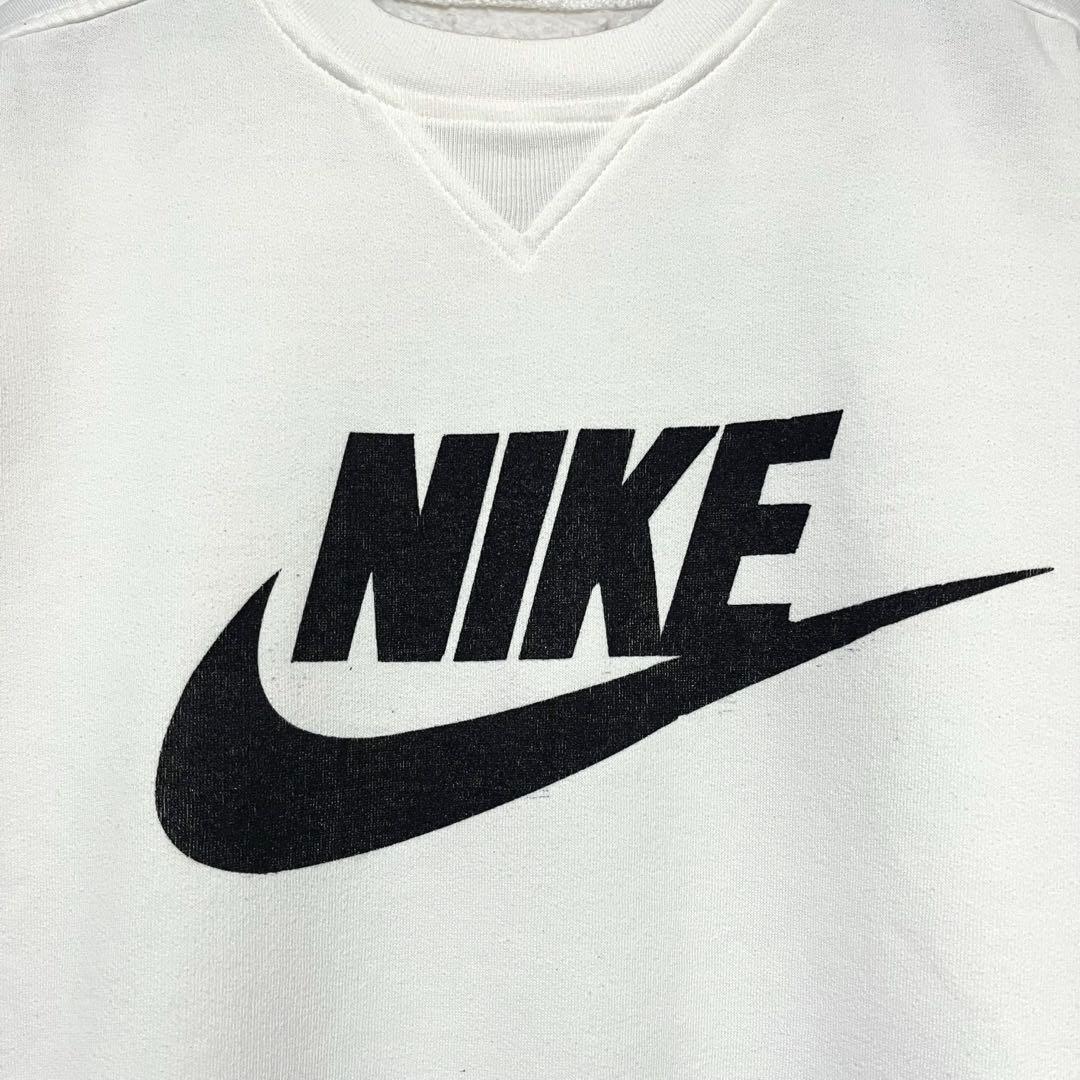 古着屋購入◼︎90s ヴィンテージ NIKE ロゴスウェット ホワイト