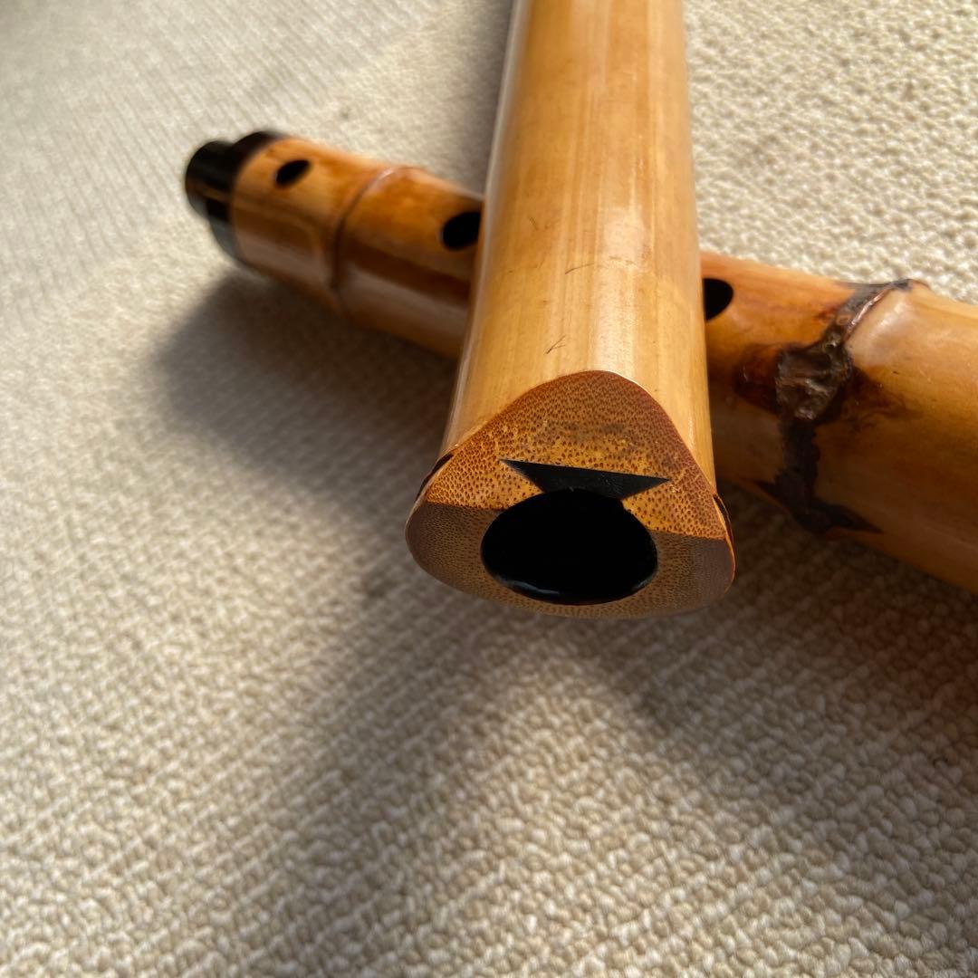 251尺八　一尺九寸管　晏弘銘ニ印