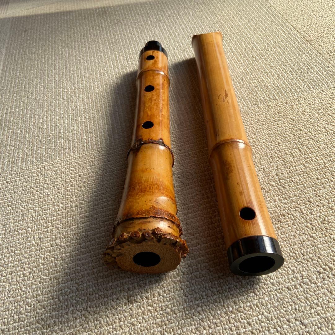 251尺八　一尺九寸管　晏弘銘ニ印