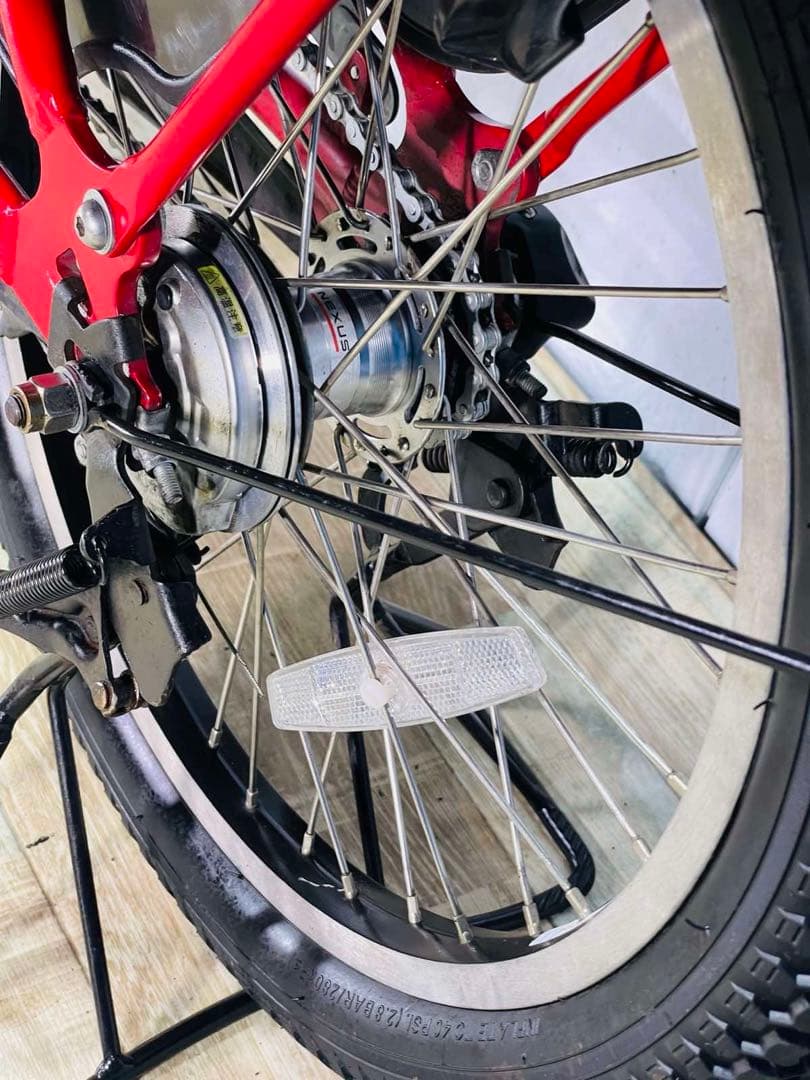 2820ヤマハ12.3アンペア3人乗り対応20インチ子供乗せ　電動アシスト自転車