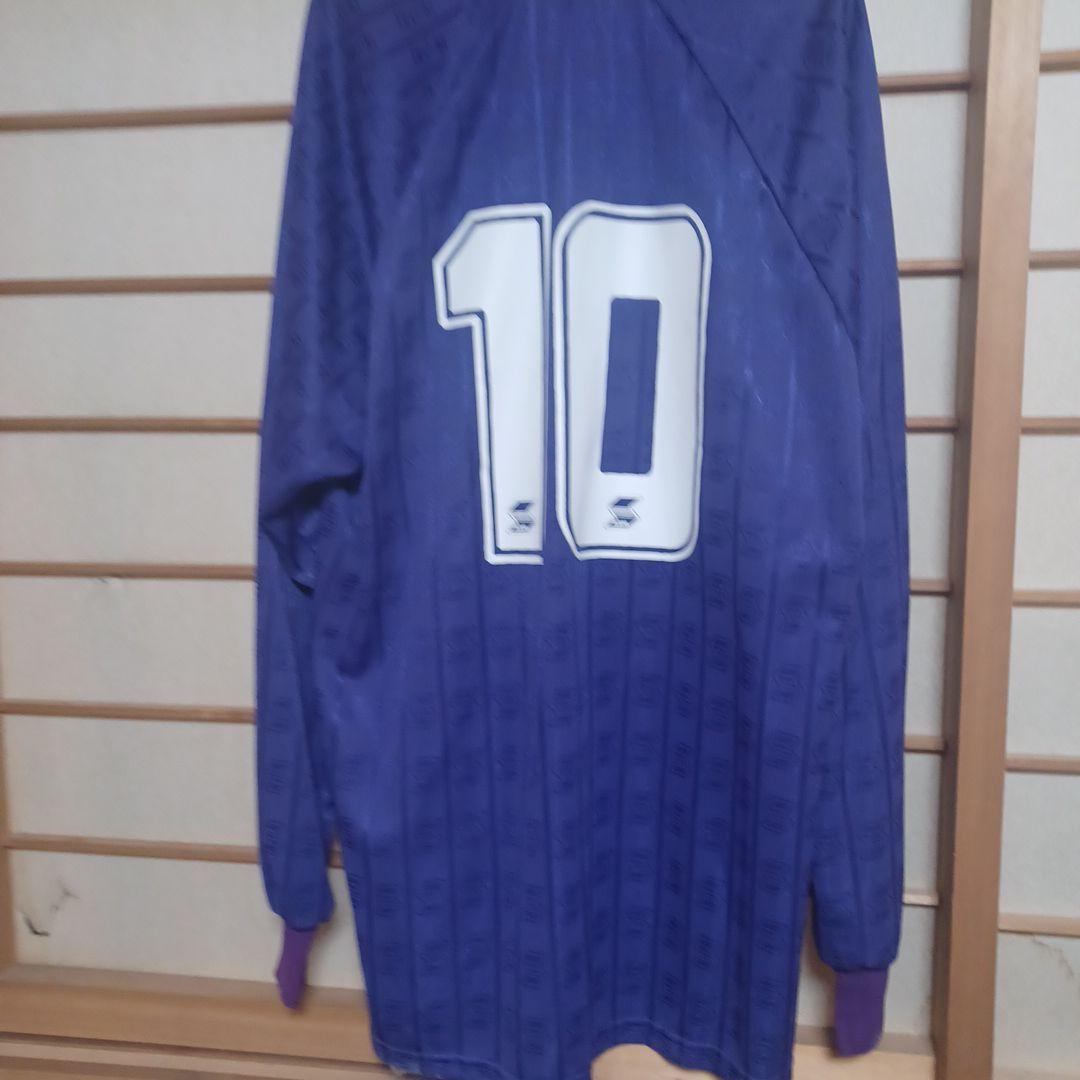 フィオレンティーナロベルトバッジョABM 紫 長袖 シャツ XL 背番号10