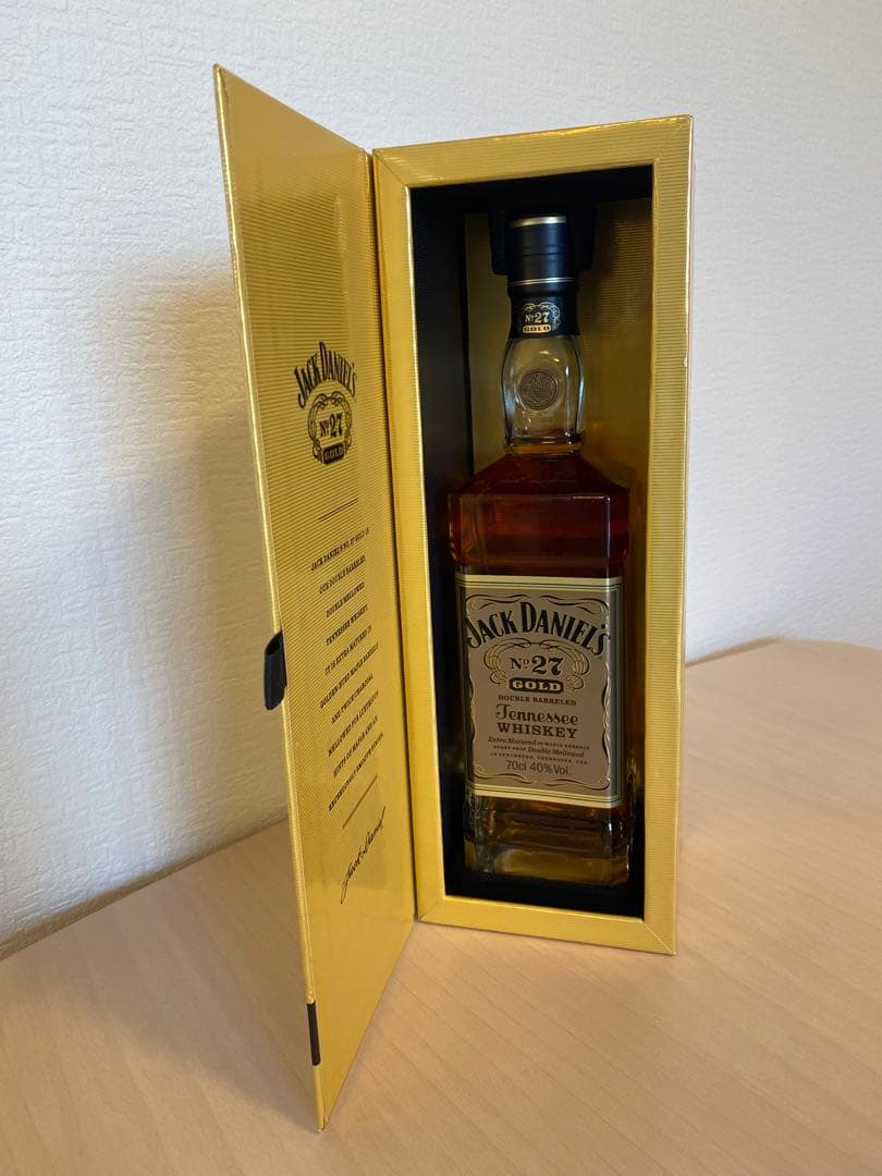Jack Daniel's No. 27 Goldジャックダニエルゴールド箱付き