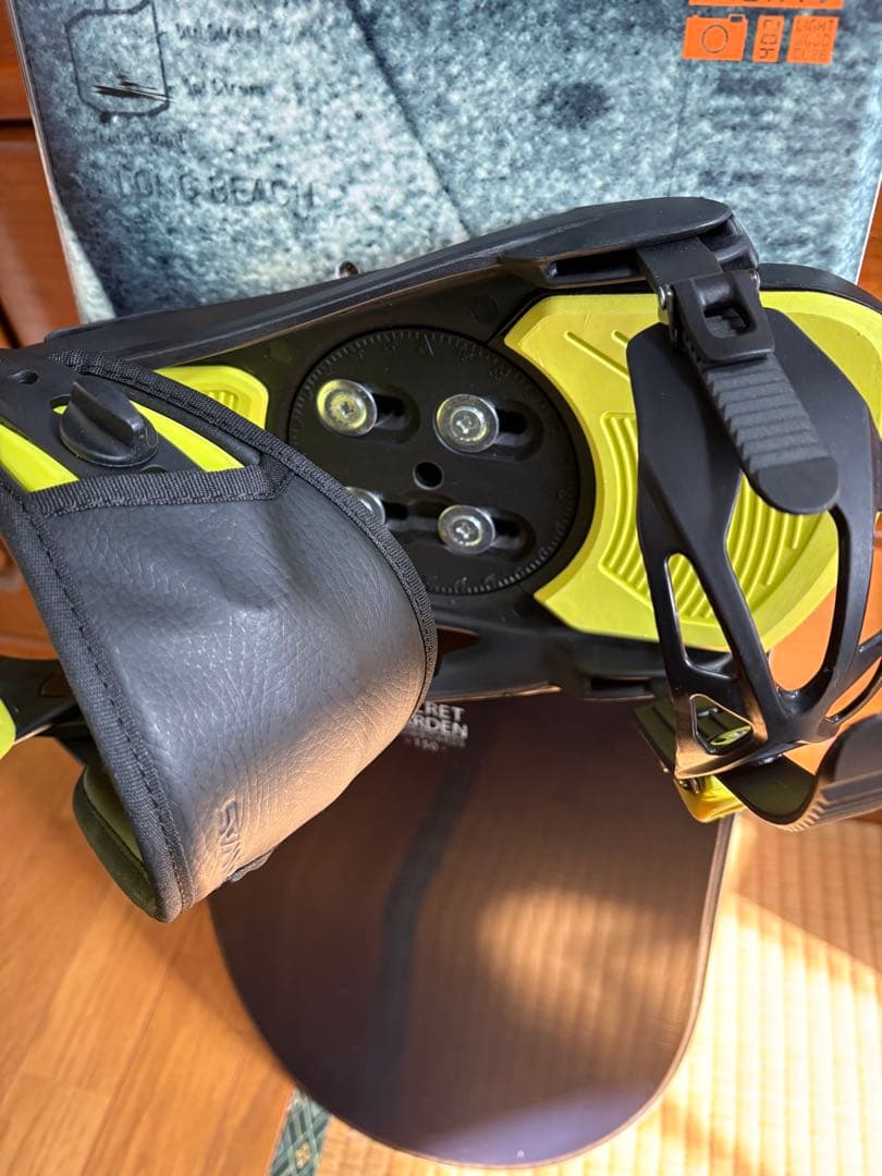 SECRET GARDEN 150cm メンズスノーボード ビンディング付き美品