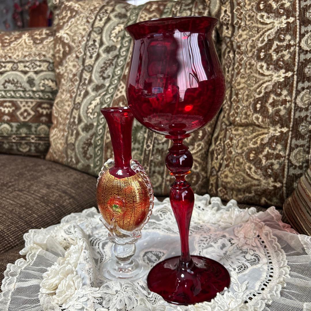 ♡素敵です‼️一輪挿しとキャンドルホルダー♡