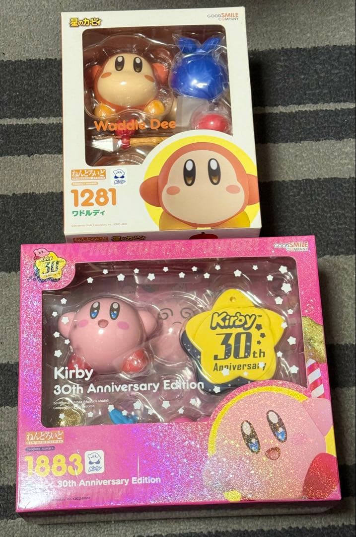 未開封 ねんどろいどカービィ30th Anniversary&ワドルディセット
