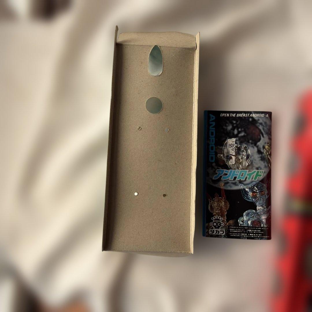 銀*ん様 昭和レトロ　タカラ　 宇宙人ゼロス　変身サイボーグ　箱付