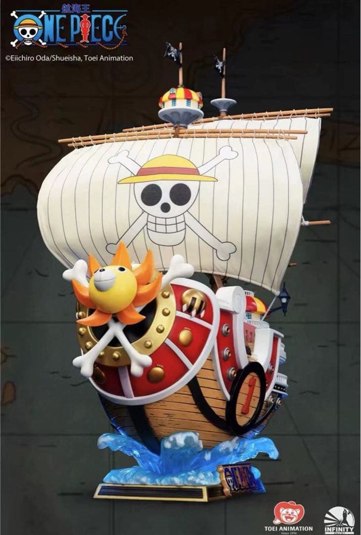 ワンピース サウザンドサニー号 ガレージキット ガレキ スタチュー②