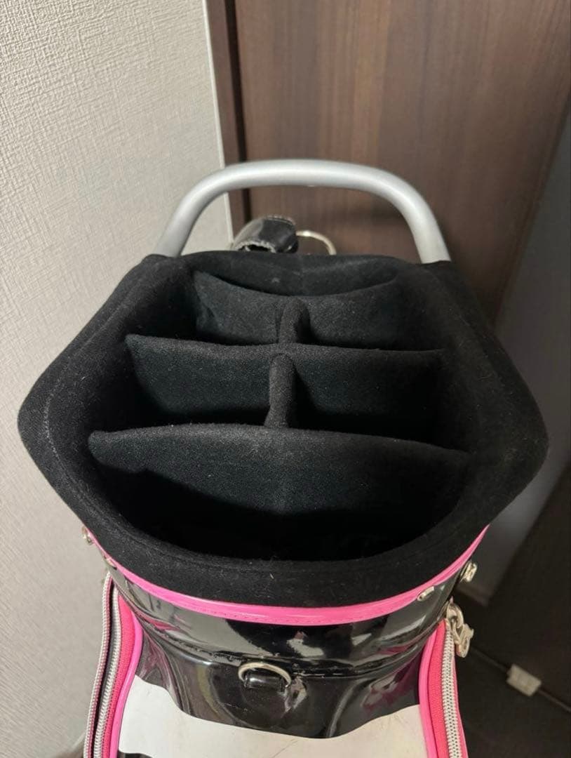 【タイムセール】アルチビオ キャディバッグ (ピンクハート柄)