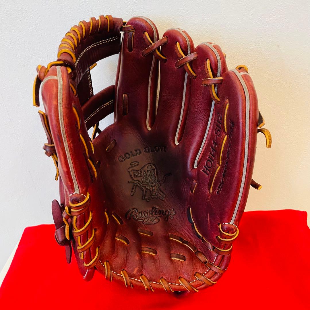 美品RawlingsローリングスHOH44-SH GOLDGLOBE野球グローブ