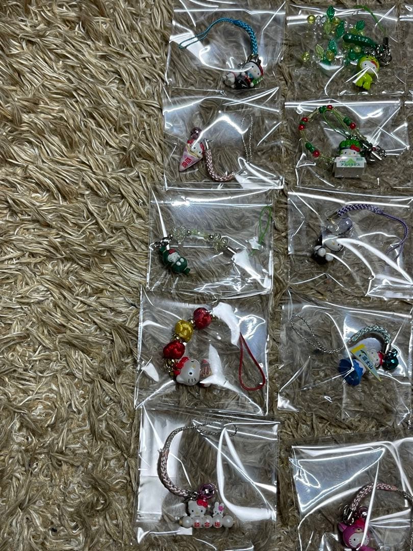 ハローキティ　ストラップ　50点まとめ