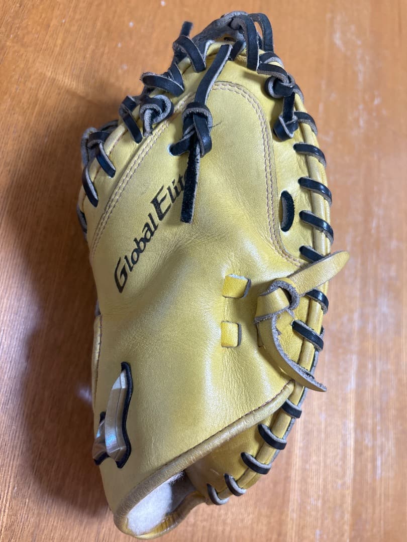 Mizuno Global Elite グローブ イエロー　軟式　キャッチャー