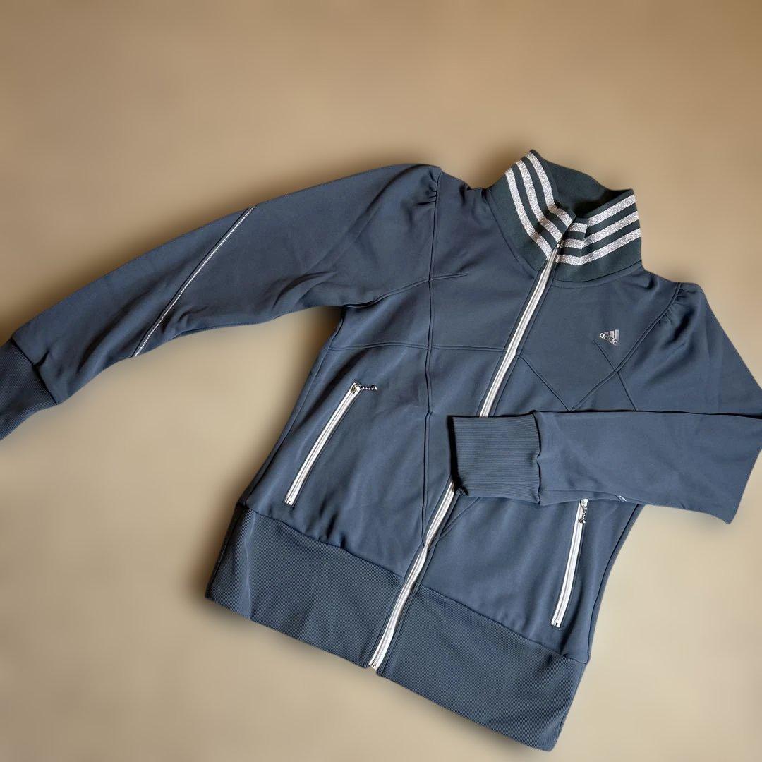 adidas ジャージ上下セット グレー