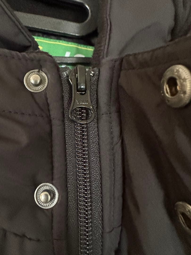 LUZeSOMBRA ブラック 高級ベンチコートLサイズ定価10万前後【送料込】