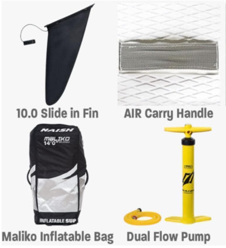 サーフィン・ボディボード Naish maliko fusion stringer 14.0 x 26