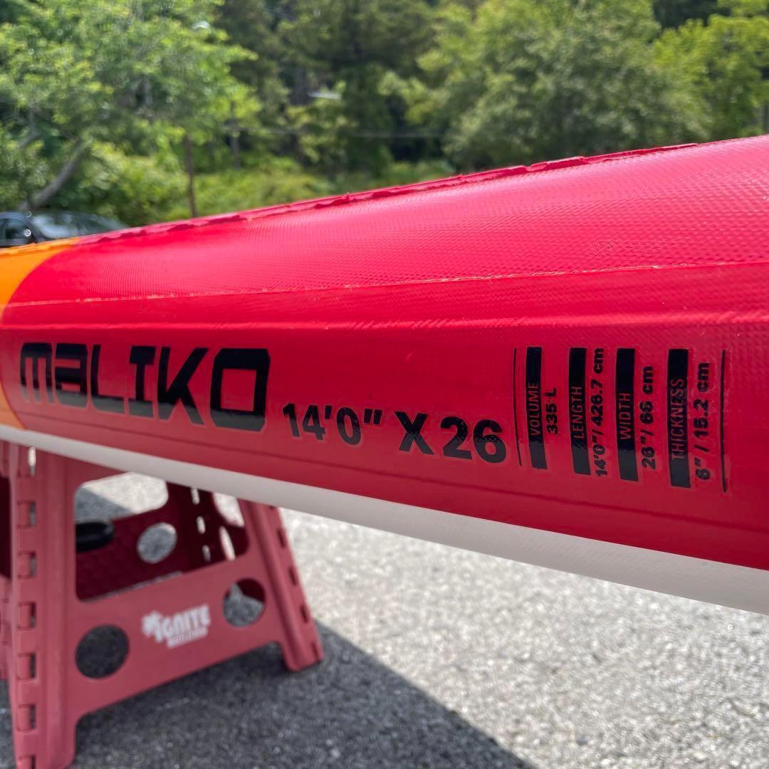 サーフィン・ボディボード Naish maliko fusion stringer 14.0 x 26