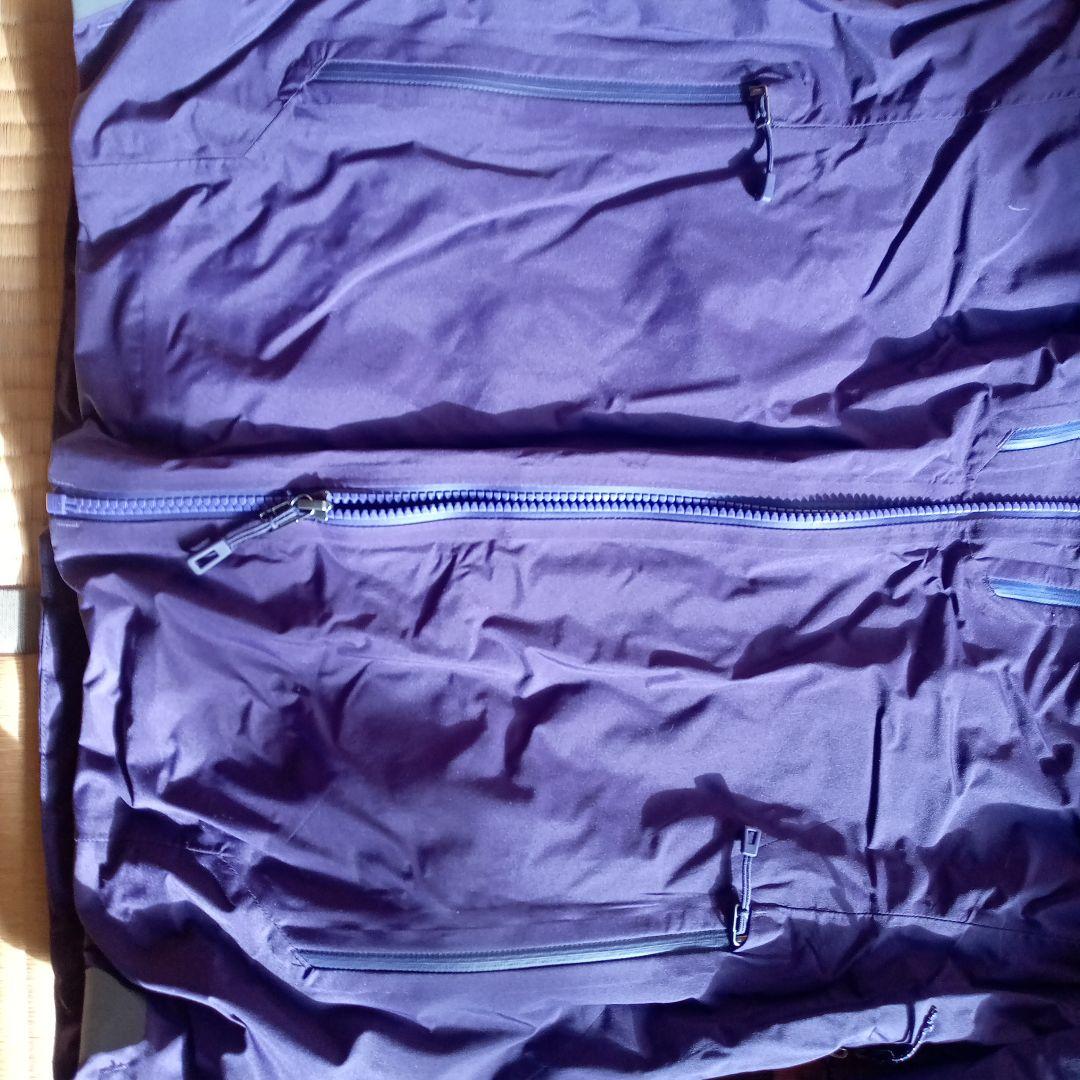 [超美品]パタゴニア フード付きダウンジャケット 紫