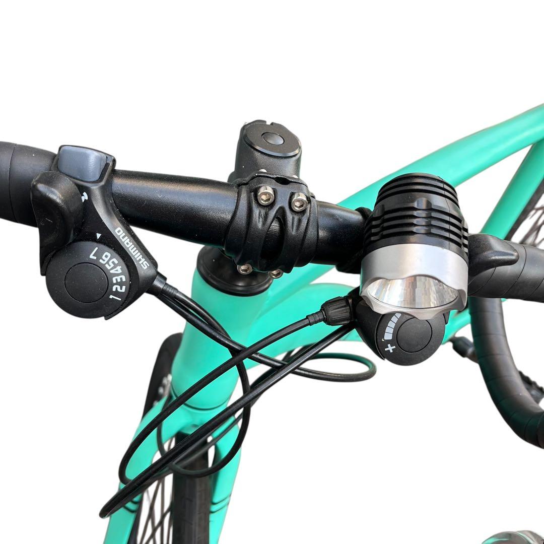 SHIMANO XLEAT 700C クロスバイク 21段変速 ディスクブレーキ