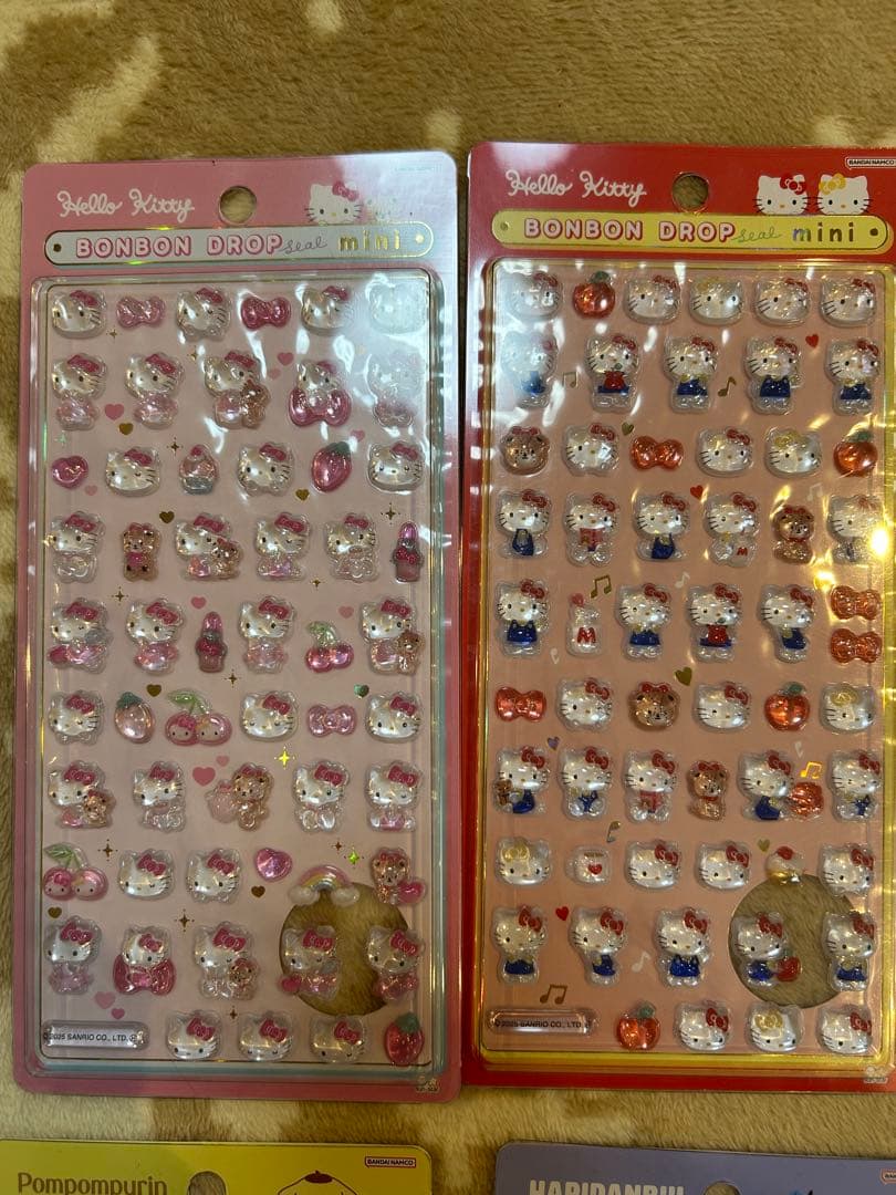 【即購入可】ボンボンドロップシール　サンリオmini コンプ おまけ付き❣️