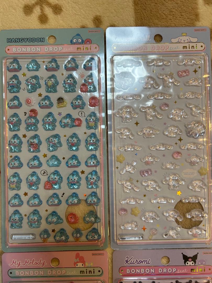 【即購入可】ボンボンドロップシール　サンリオmini コンプ おまけ付き❣️