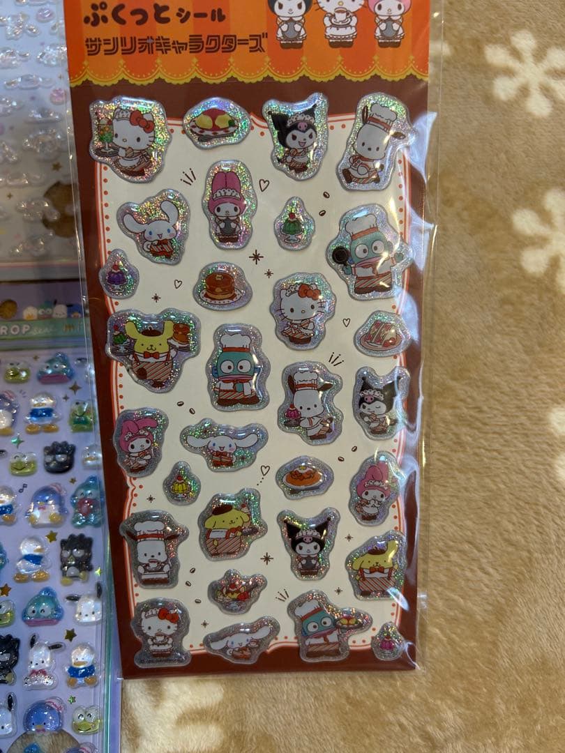 【即購入可】ボンボンドロップシール　サンリオmini コンプ おまけ付き❣️