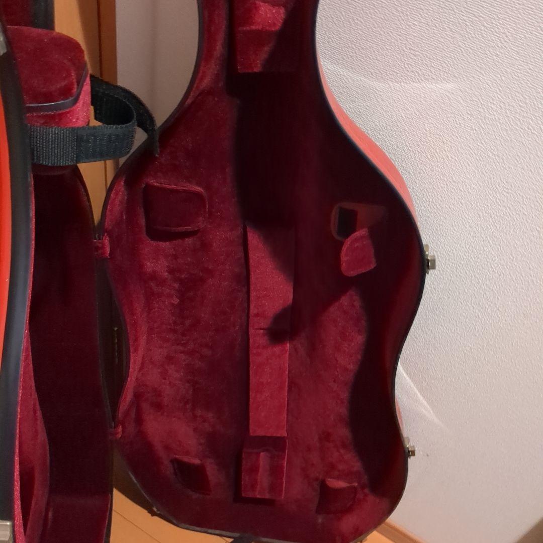 イーストマン 4/4 チェロケース レッド