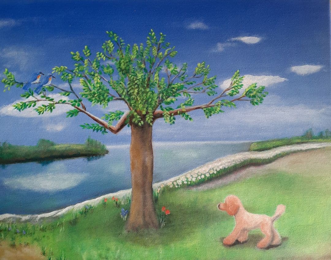 油絵　サイズ:F6