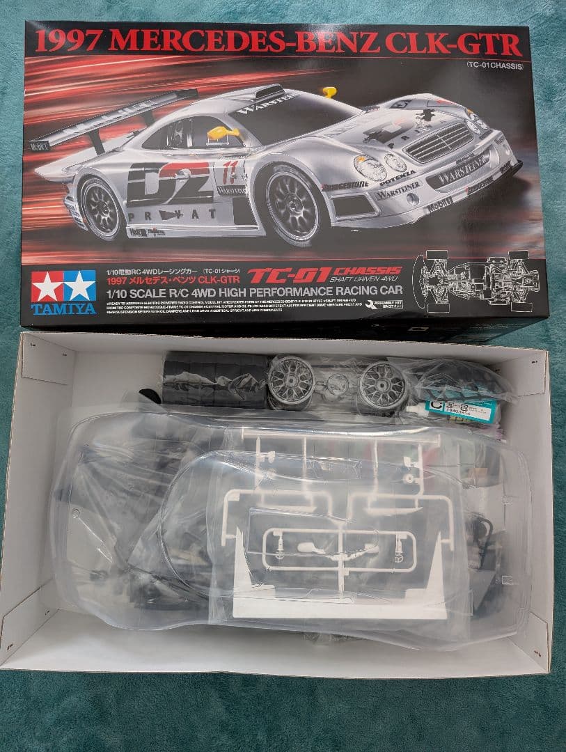 ホビーラジコン 1997 MERCEDES-BENZ CLK-GTR 1/10