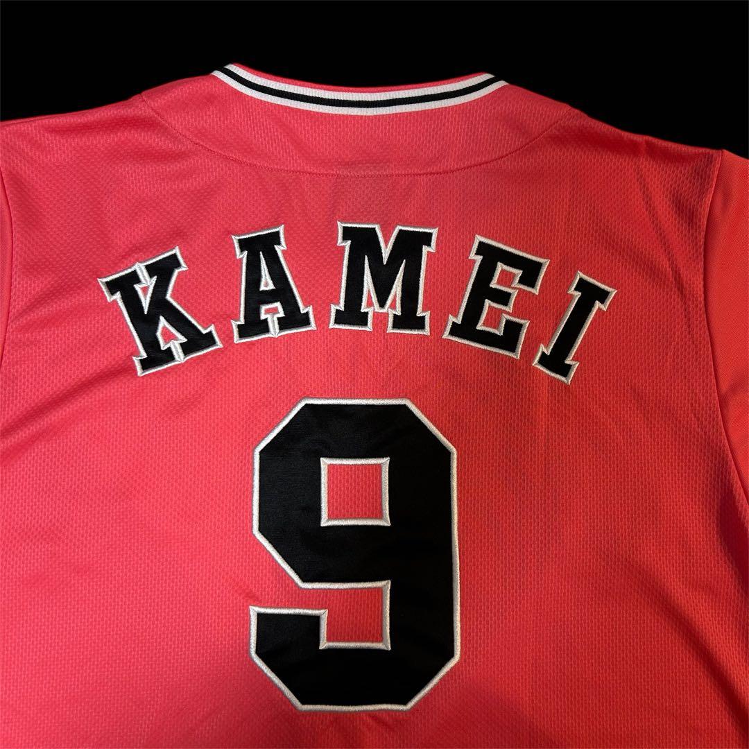 【希少・美品】　読売ジャイアンツ　亀井善行　ピンクユニ　ユニフォーム　サイズL