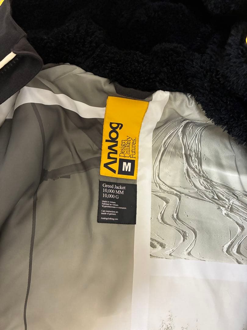 アナログ　スノーボードウェア ジャケット パンツ 上下セット　M