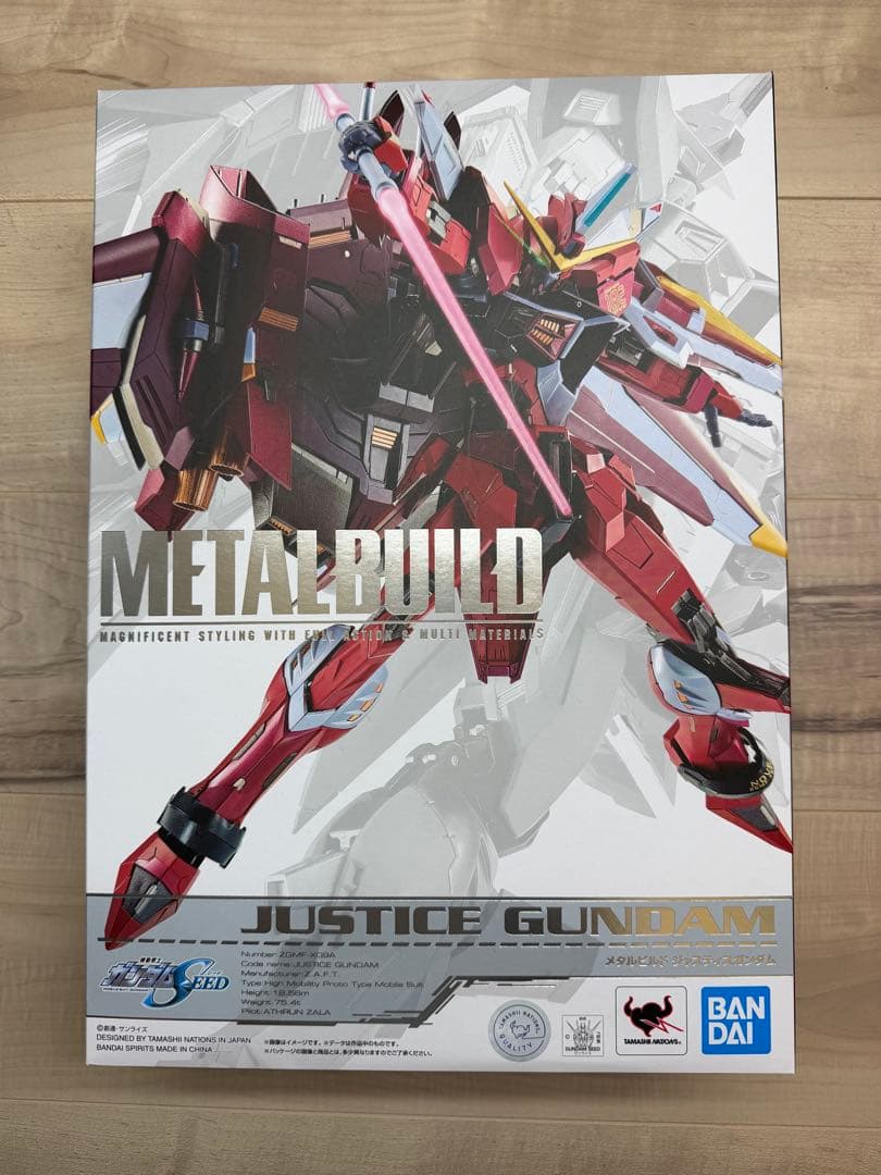 BANDAI L BUILD JUSTICE GUNDAM メタルビルド