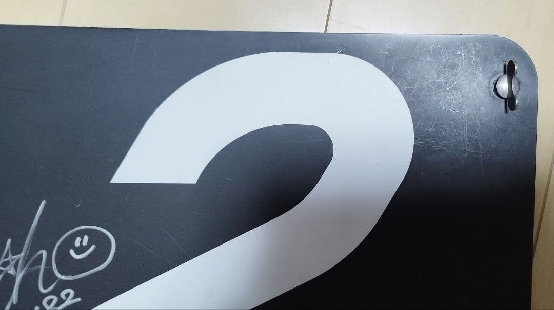 ボートレース_サイン艇番_守屋美穂_ 2号艇_プレート