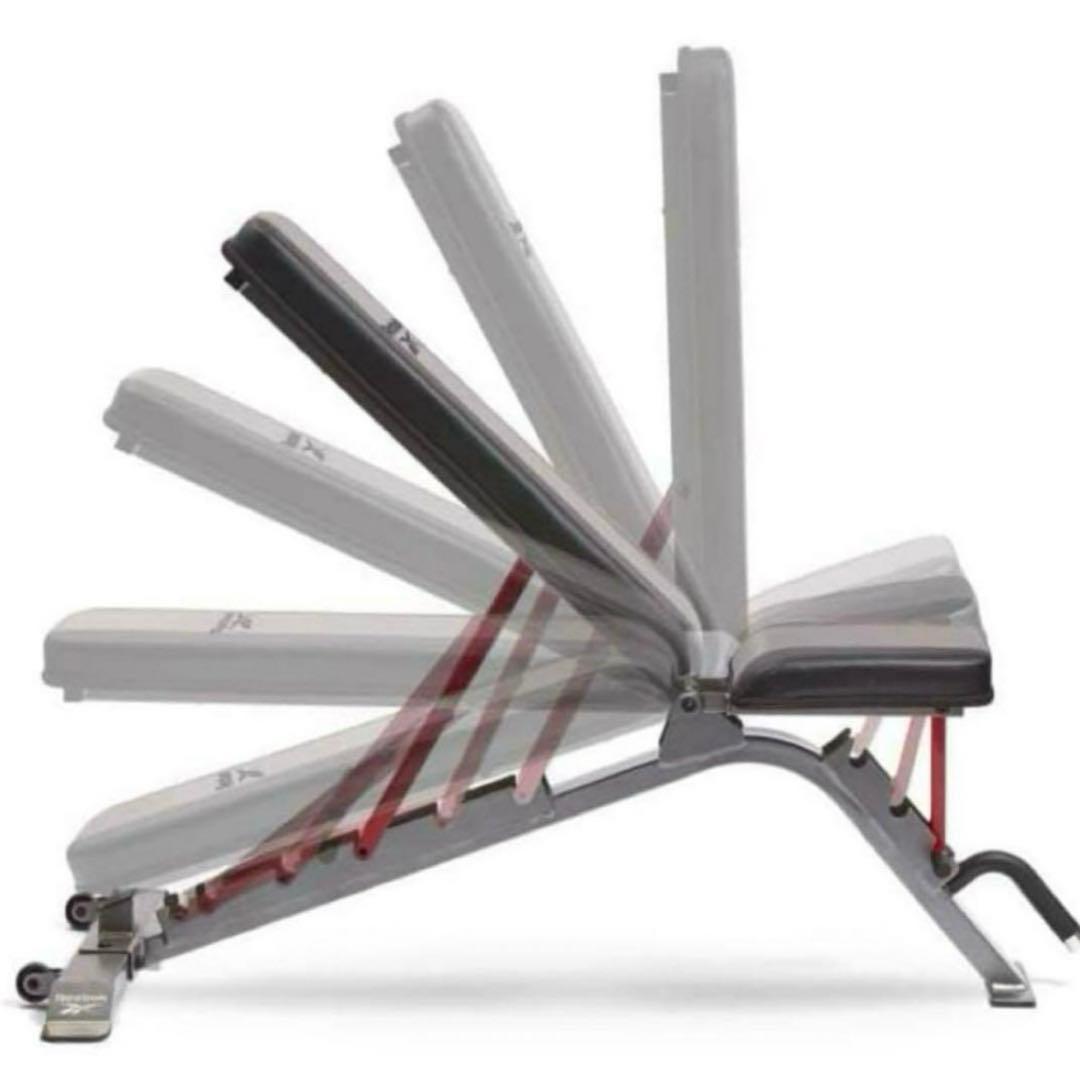 送料込 トレーニングベンチ Reebok インクライン