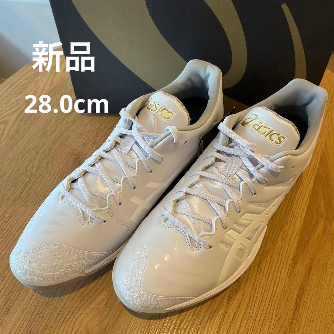 新品値下げ中 アシックスゴールドステージファングベースボールスパイク28.0cm