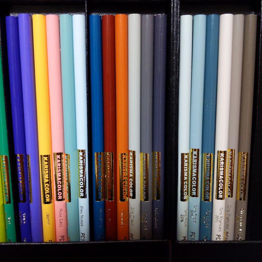 色鉛筆【新品未使用】サンフォードカリスマカラー 72色　廃盤