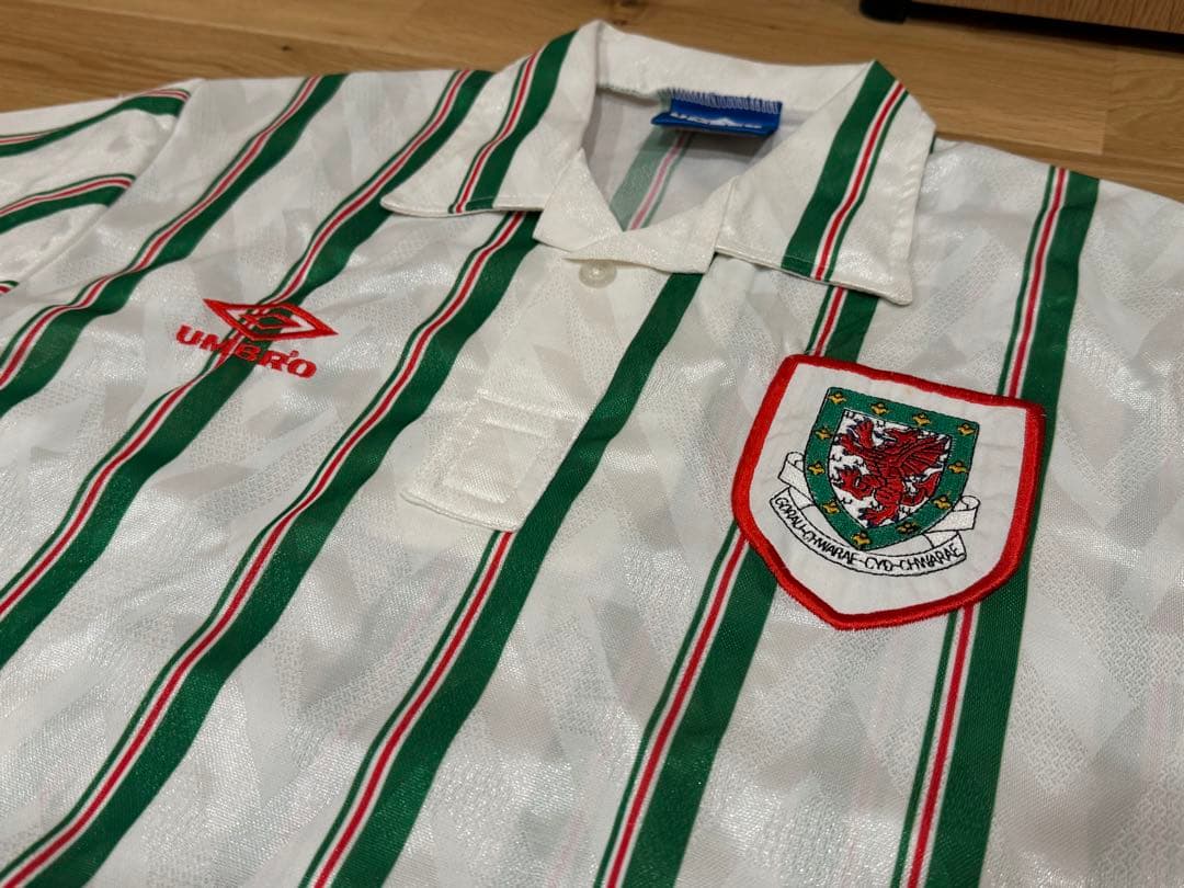 93/95 ウェールズ代表ユニフォーム アウェイ Ｌサイズ