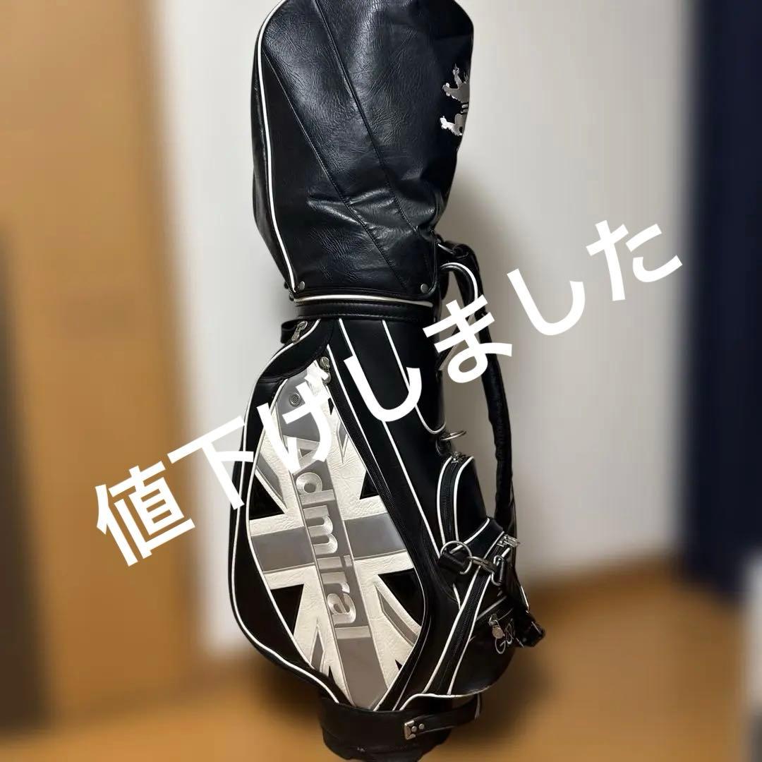 Admiral キャディバッグ ユニオンジャック