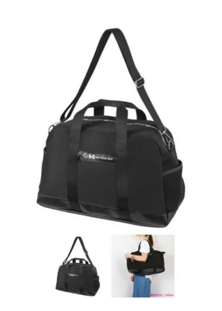 Da-iCE　メッシュ　ボストンバッグ