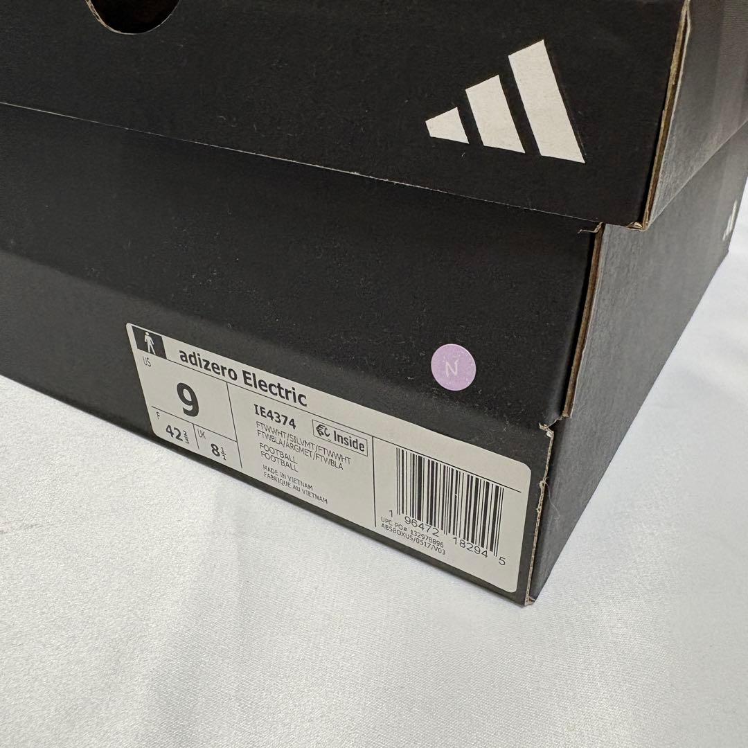 Adizero Electric Cleats WHT/SIL　27.0㎝　N