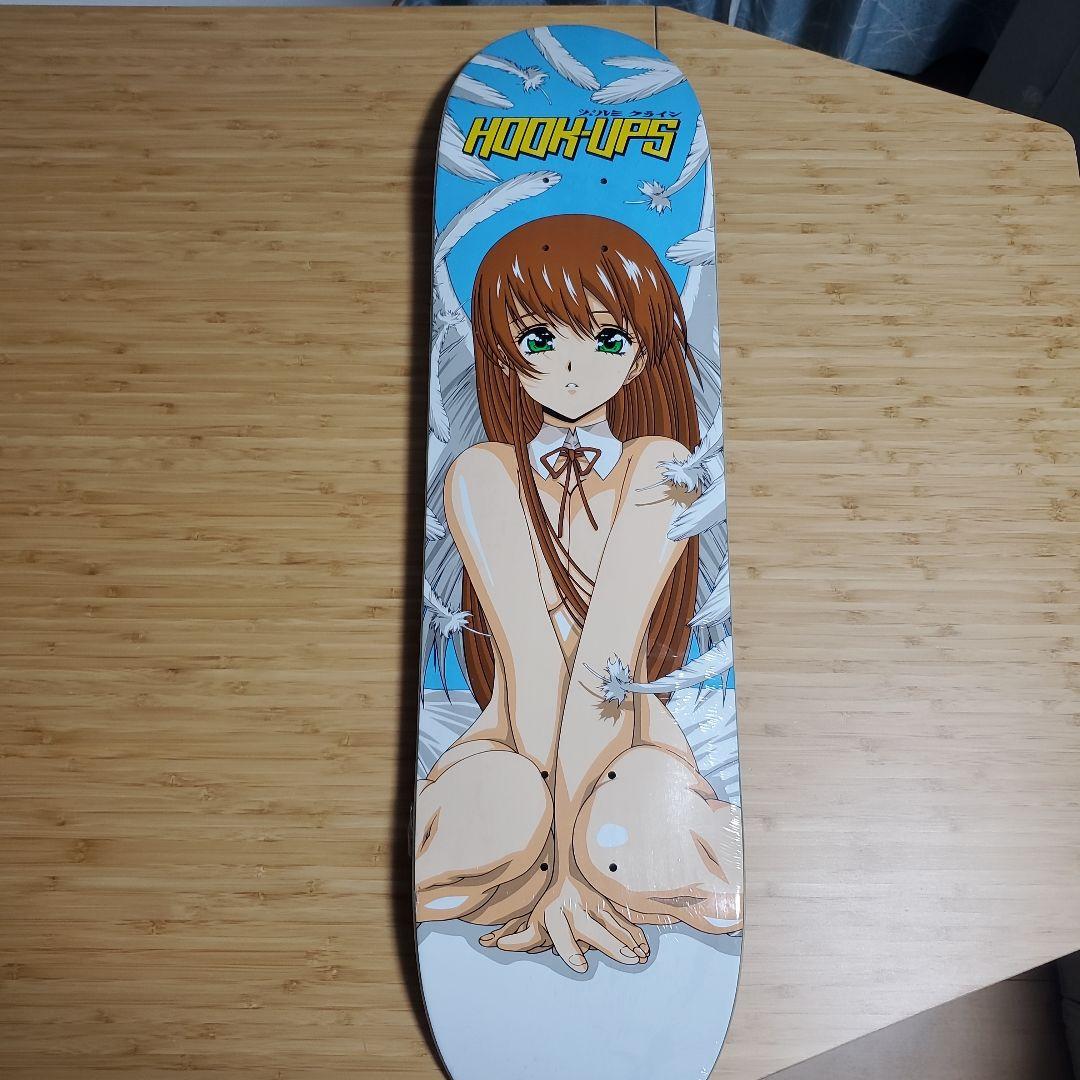 再値下 未使用 デッキ スケートボード Hook-Ups Angel Girl
