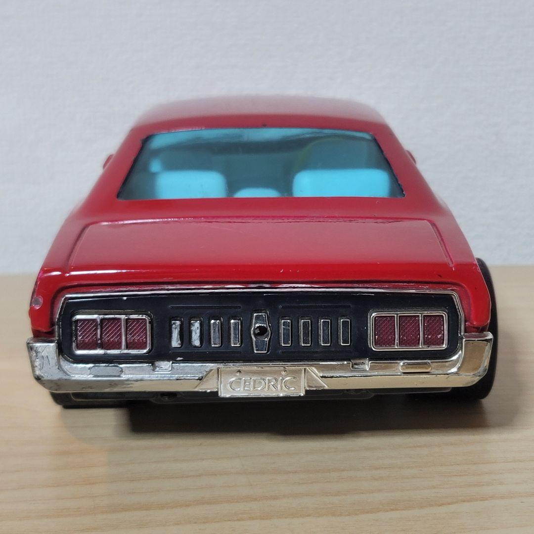 希少 TONKA ブリキ 日産セドリックGX 赤色