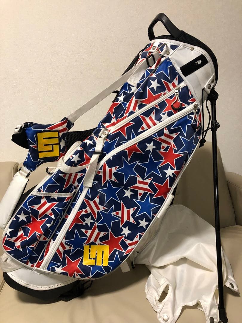 【送料込み】廃盤希少レア　ラウドマウス　スタースタッズ　スタンド式キャディバッグ