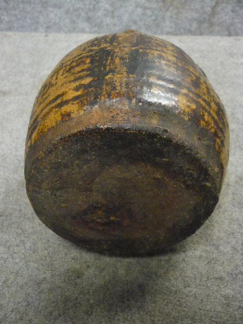 越前焼 お歯黒壷 [B31413]