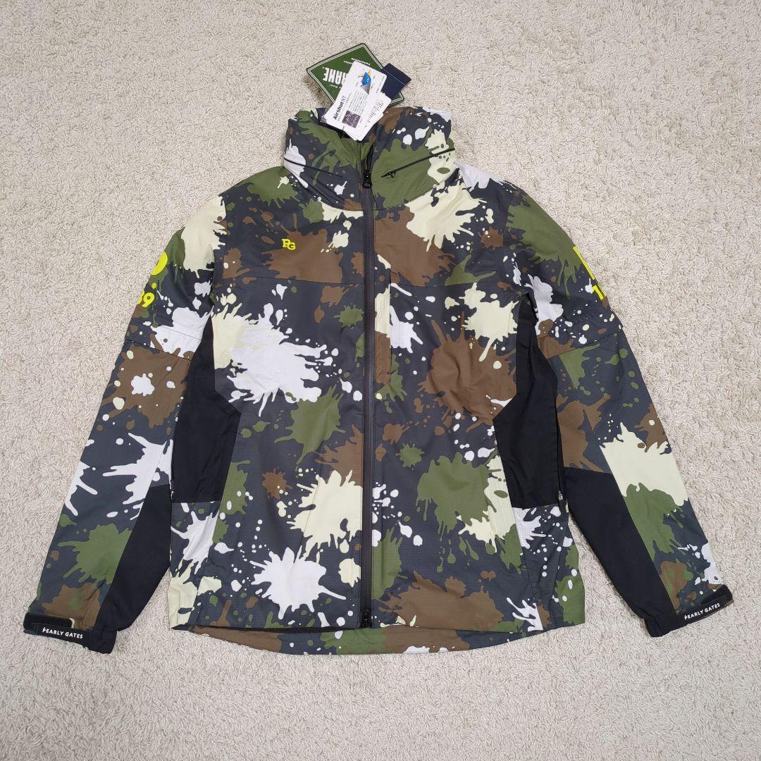 【タグ付】パーリーゲイツ　ゴルフウェア　カモフラ　4way　バッグロゴ