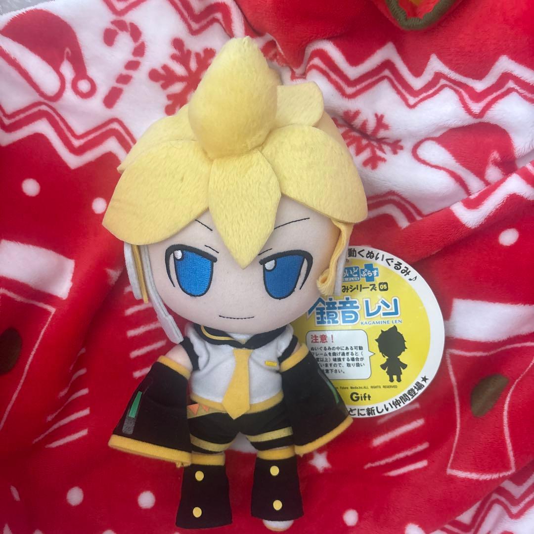 ねんどろいどぷらす ぬいぐるみシリーズ05 鏡音レン【タグ付き】