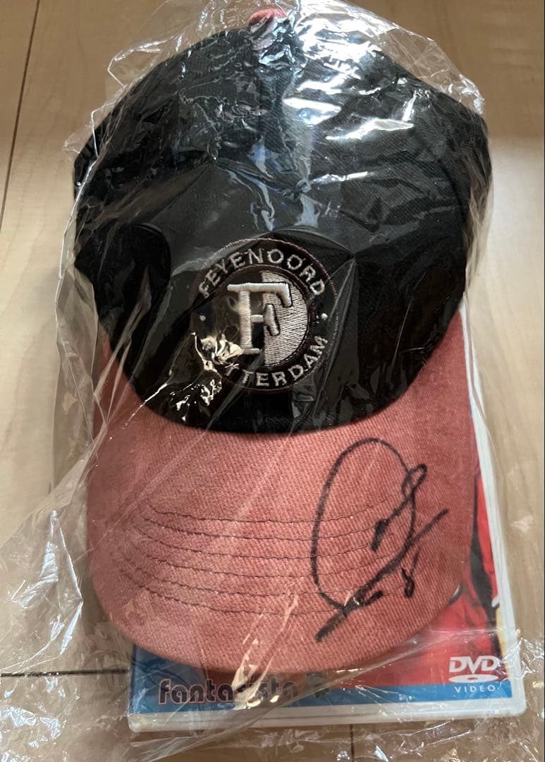 【早い者勝ち】レア　小野伸二　フェイエノールト　当時物　公式　OLD キャップ