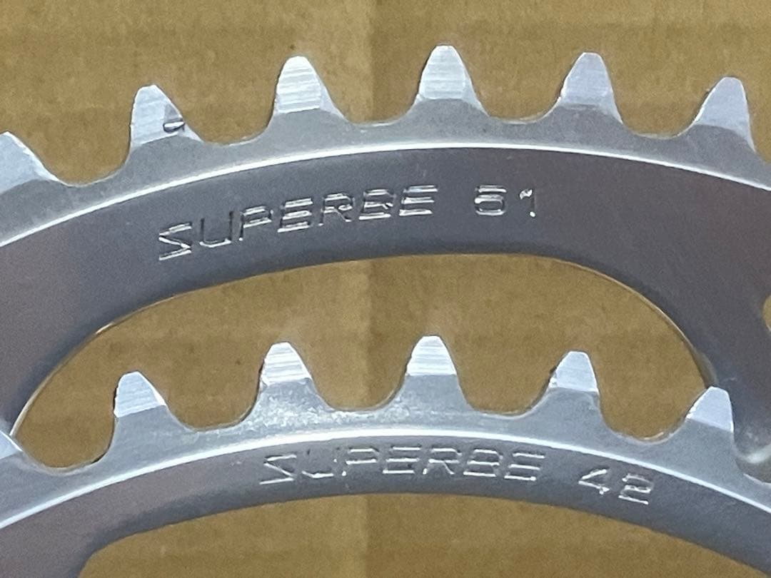 値下げ 中古 SUNTOUR SUPERBE PRO ロード クランクセット