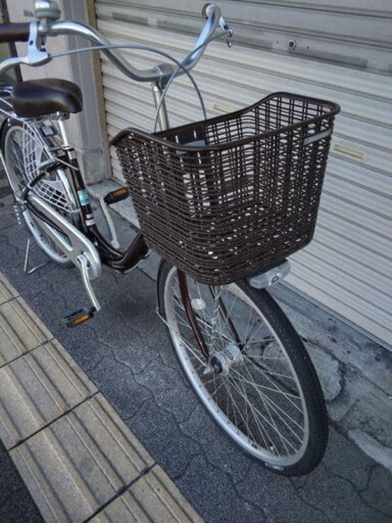 美品☆[BRIDGESTONE]Carusa 24吋ファミリーサイクル/変速なし