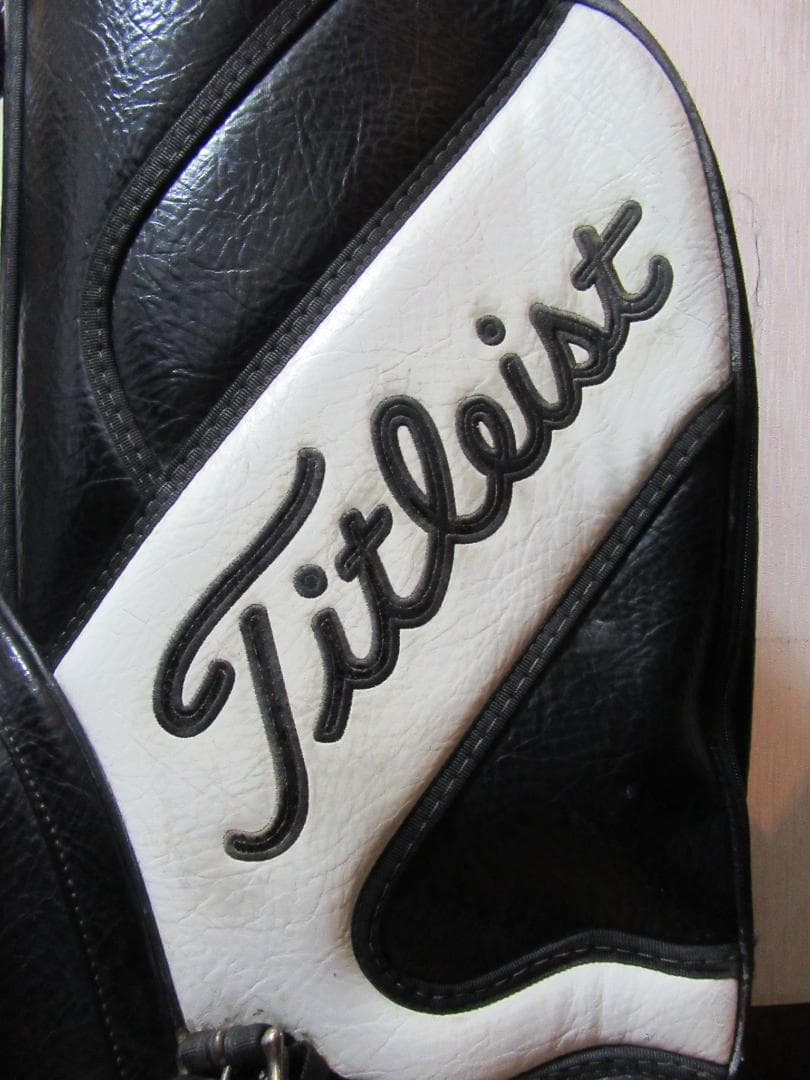 ★☆★タイトリスト★Titlest★3点式★ゴルフバック★黒/白★③★☆★