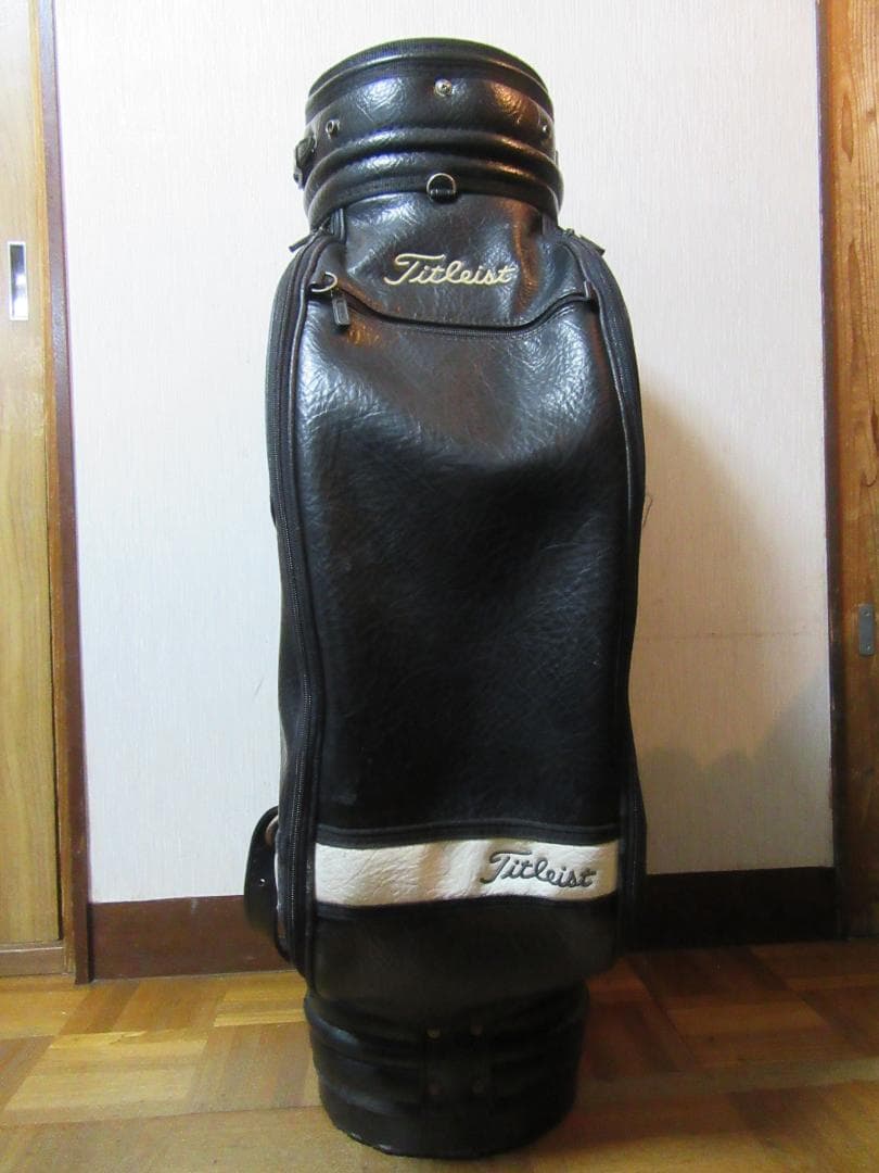 ★☆★タイトリスト★Titlest★3点式★ゴルフバック★黒/白★③★☆★
