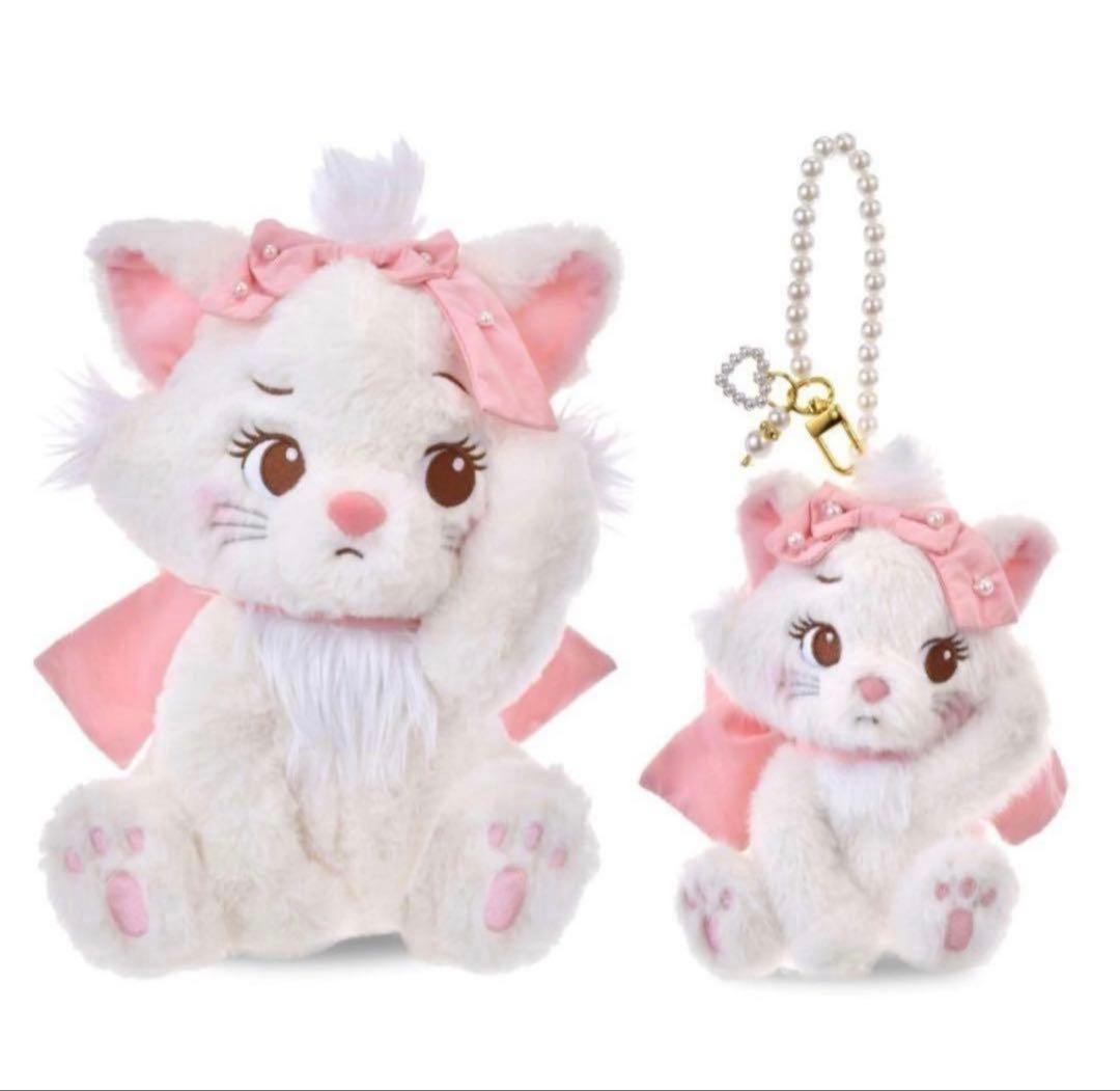 マリー おしゃれキャット ぬいぐるみキーホルダー・キーチェーン　ぬいぐるみ
